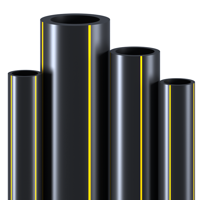 Труба ПНД ⌀225 мм, ПЭ-100,  SDR-17 газовая